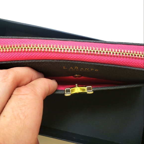 LaBante London Kindness Dark Grey Wallet - Picture 6 of 8